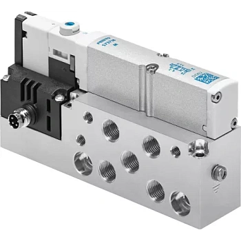 Распределитель с электроуправлением Festo VMPA14-M1H-MS-S-G1/8-PI Распределитель с электроуправлением Festo VMPA14-M1H-MS-S-G1/8-PI