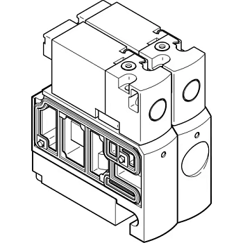 Распределитель с электроуправлением Festo CPVSC1-M1HT-J-H-M5 Распределитель с электроуправлением Festo CPVSC1-M1HT-J-H-M5