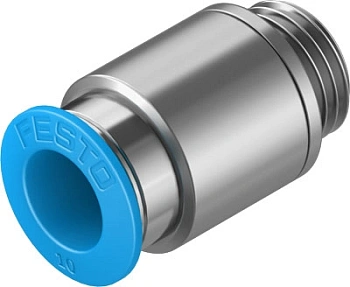 Штуцер цанговый с внешним шестигранником Festo QS-G1/4-10-I Штуцер цанговый с внешним шестигранником Festo QS-G1/4-10-I