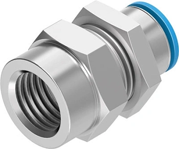 Штуцер цанговый для панельного монтажа Festo QSSF-3/8-12-B Штуцер цанговый для панельного монтажа Festo QSSF-3/8-12-B