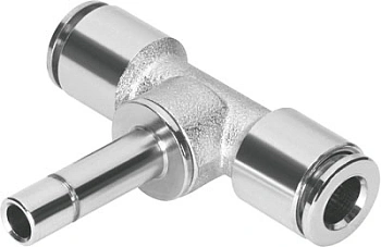 Тройник цанговый со втулкой Festo NPQM-T-Q6-S6-P10 Тройник цанговый со втулкой Festo NPQM-T-Q6-S6-P10
