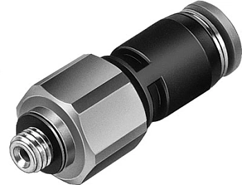 Штуцер цанговый поворотный Festo QSR-M5-6 Штуцер цанговый поворотный Festo QSR-M5-6