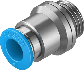 Штуцер цанговый с внешним шестигранником Festo QS-G1/4-8-I Штуцер цанговый с внешним шестигранником Festo QS-G1/4-8-I