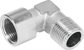 Штуцер угловой с наружной и внутренней резьбой Festo NPFC-L-R18-G18-MF Штуцер угловой с наружной и внутренней резьбой Festo NPFC-L-R18-G18-MF