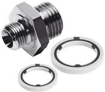 Ниппель двойной Festo E-M5-1/8 Ниппель двойной Festo E-M5-1/8