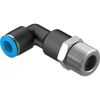 Штуцер цанговый угловой удлиненный Festo QSLL-1/2-10 Штуцер цанговый угловой удлиненный Festo QSLL-1/2-10