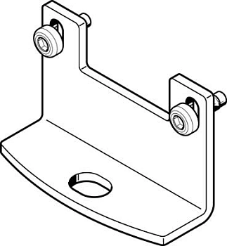 Монтажная скоба Festo CPX-M-BG-RW-2X Монтажная скоба Festo CPX-M-BG-RW-2X