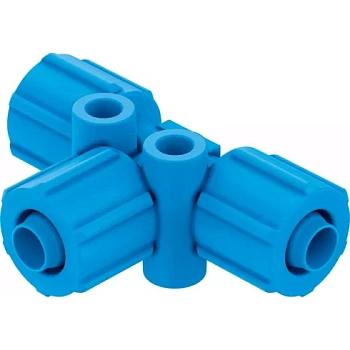 Тройник ниппельный с накидной гайкой Festo FCK-3-PK-6-KU Тройник ниппельный с накидной гайкой Festo FCK-3-PK-6-KU