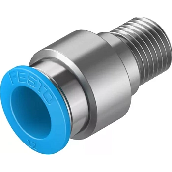 Штуцер цанговый с внешним шестигранником Festo QS-1/4-12-I Штуцер цанговый с внешним шестигранником Festo QS-1/4-12-I