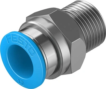 Штуцер цанговый Festo QS-3/8-12 Штуцер цанговый Festo QS-3/8-12