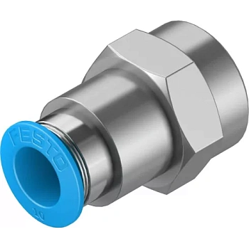 Штуцер цанговый с внутренней резьбой Festo QSF-3/8-10-B Штуцер цанговый с внутренней резьбой Festo QSF-3/8-10-B