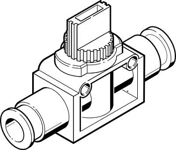 Отсечной клапан Festo HE-2-QS-8 Отсечной клапан Festo HE-2-QS-8