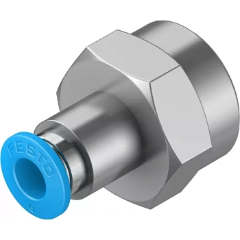 Штуцер цанговый с внутренней резьбой Festo QSF-3/8-6-B Штуцер цанговый с внутренней резьбой Festo QSF-3/8-6-B