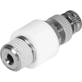 Глушитель алюминиевый с дросселем Festo VFFK-C-K-R14-P Глушитель алюминиевый с дросселем Festo VFFK-C-K-R14-P