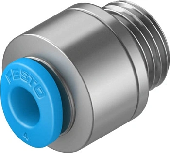 Штуцер цанговый с внешним шестигранником Festo QSM-G1/8-4-I Штуцер цанговый с внешним шестигранником Festo QSM-G1/8-4-I