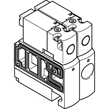 Распределитель с электроуправлением Festo CPVSC1-M5H-J-H-Q4 Распределитель с электроуправлением Festo CPVSC1-M5H-J-H-Q4