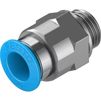 Штуцер цанговый Festo QS-G1/4-10 Штуцер цанговый Festo QS-G1/4-10