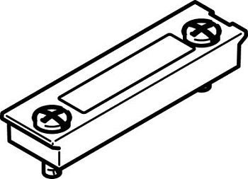 Крышка Festo CPX-AK-P Крышка Festo CPX-AK-P