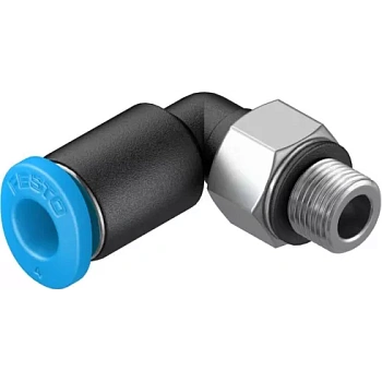 Штуцер цанговый угловой Festo QSML-M5-4 Штуцер цанговый угловой Festo QSML-M5-4