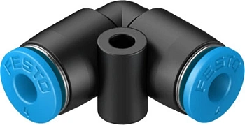 Фитинг цанговый угловой Festo QSL-4 Фитинг цанговый угловой Festo QSL-4