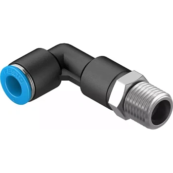 Штуцер цанговый угловой удлиненный Festo QSLL-1/4-8 Штуцер цанговый угловой удлиненный Festo QSLL-1/4-8