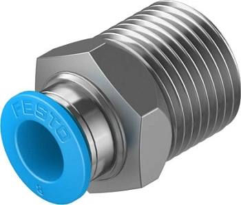 Штуцер цанговый Festo QS-3/8-8 Штуцер цанговый Festo QS-3/8-8