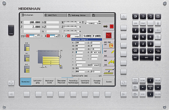 Система УЧПУ MANUALpus 620 Heidenhain контурное управление для токарных станков
