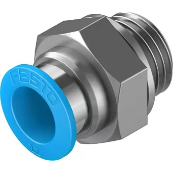 Штуцер цанговый с внешним шестигранником Festo QS-G1/2-12 Штуцер цанговый с внешним шестигранником Festo QS-G1/2-12